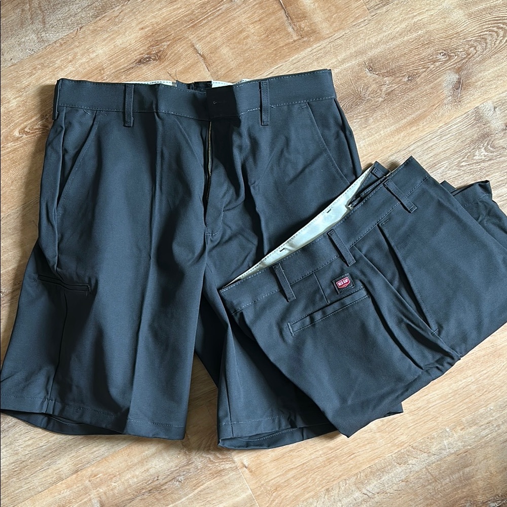 *Brand New* Men's Red Kap Gray Work Shorts 38x34